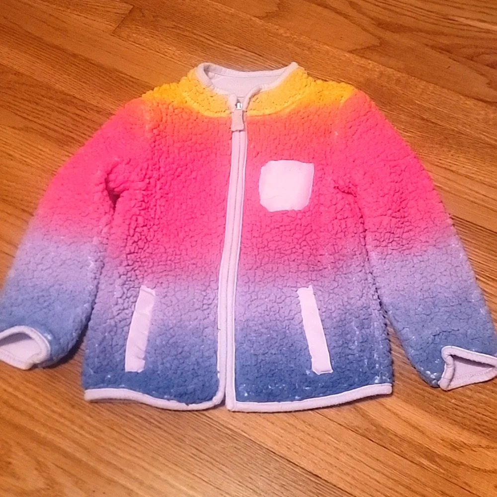 Girls zip up jacket